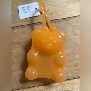 Bath & Body Works Orange Gummy Bear Pocketbac Holder for purse- Travel SOLD-OUT